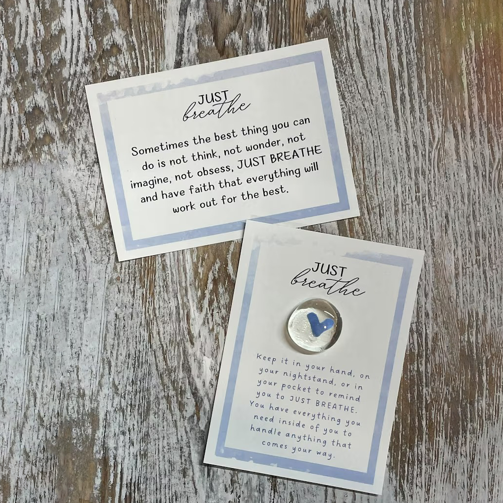 Pocket Token Glass Gem - Thinking of You Gift