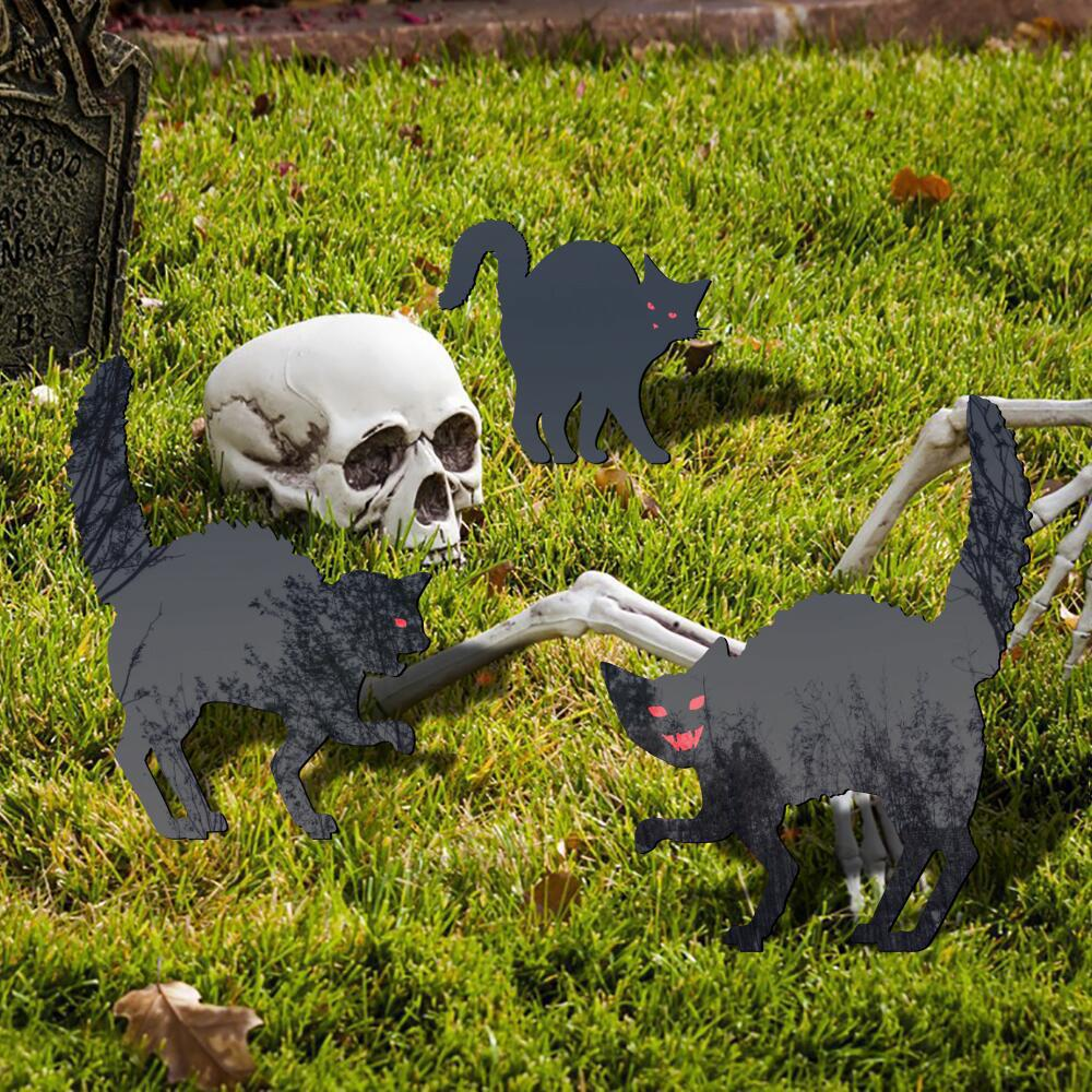 🎃Spooky Cat Yard Decoration🐾