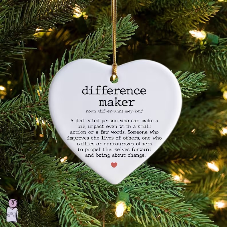💕Thank you Gift, Never Forget The Difference You Make