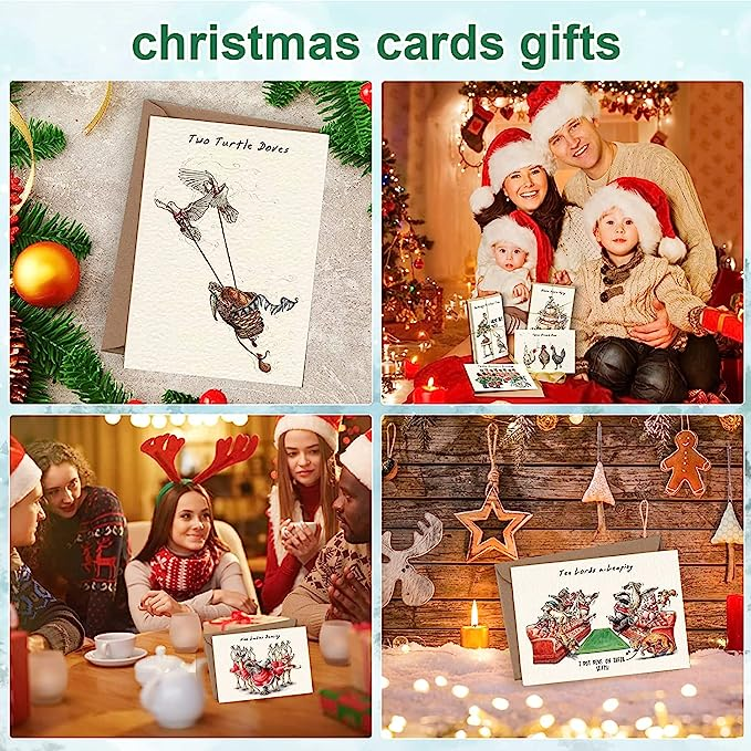 🎄12 Days of Christmas Funny Cards🎁