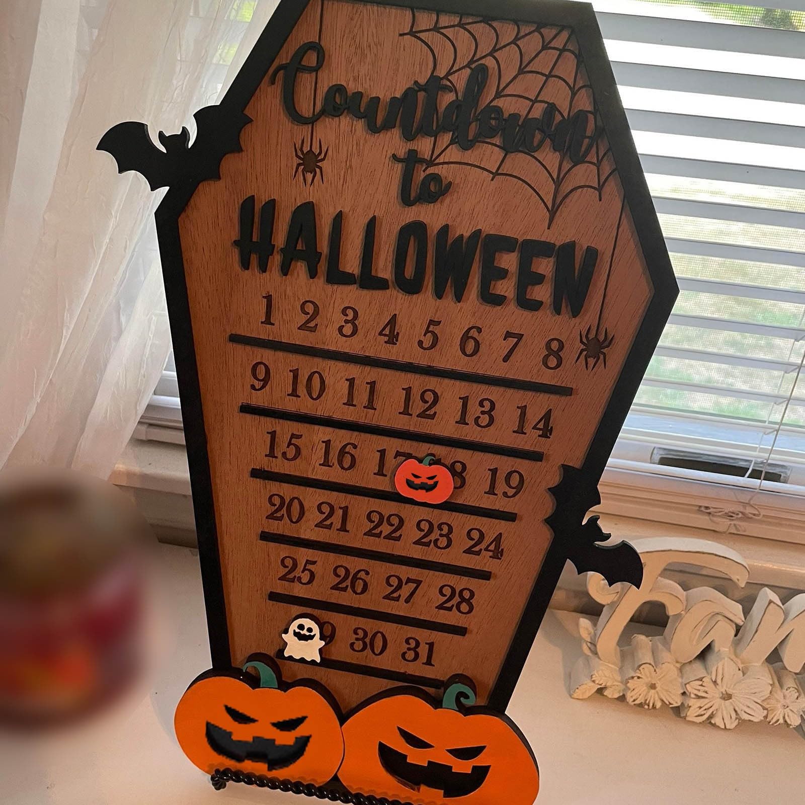 🎃 Halloween Advent Countdown Calendar