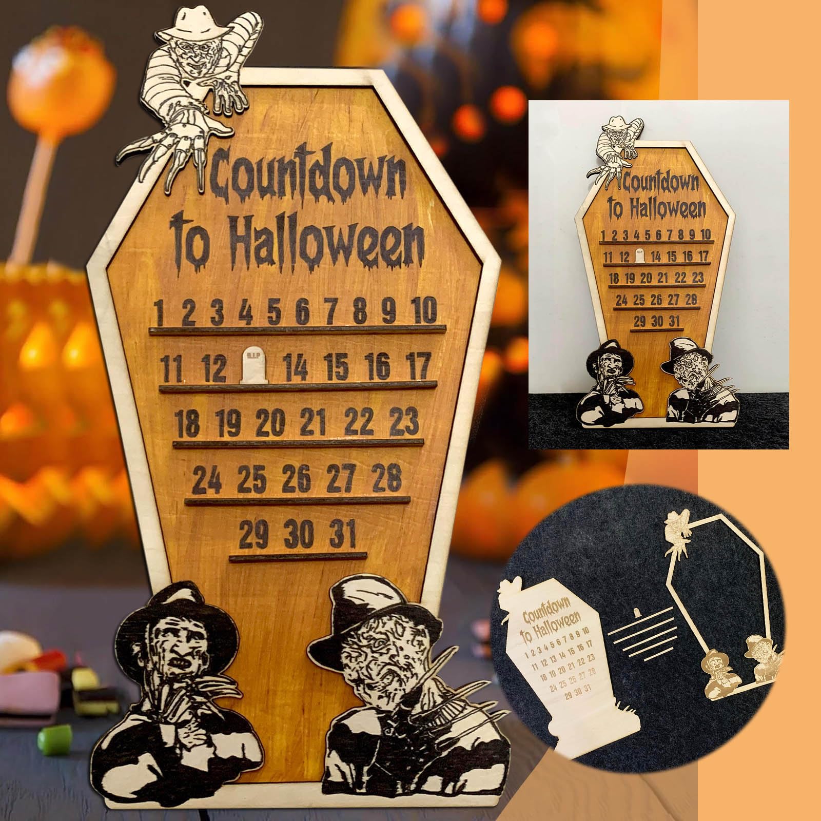Halloween Advent Countdown Calendar