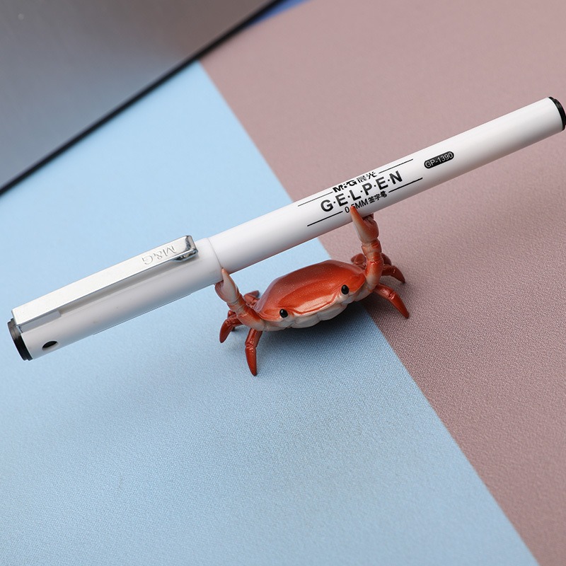 Stationery Crustaceans - Weight Lifting Small Crab Pen & Glasses Holder
