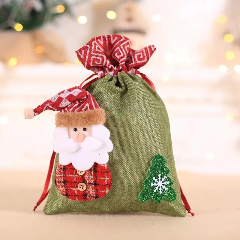 🎅Xmas Pre-Sale🔥Drawstring Christmas Wrapping Bags