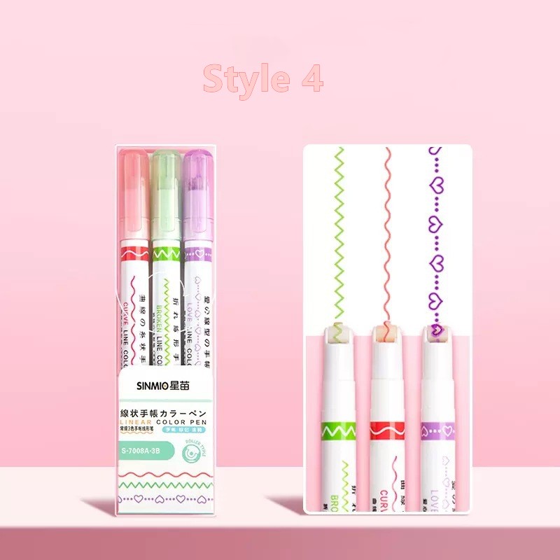 🌈Curve Highlighter Pen