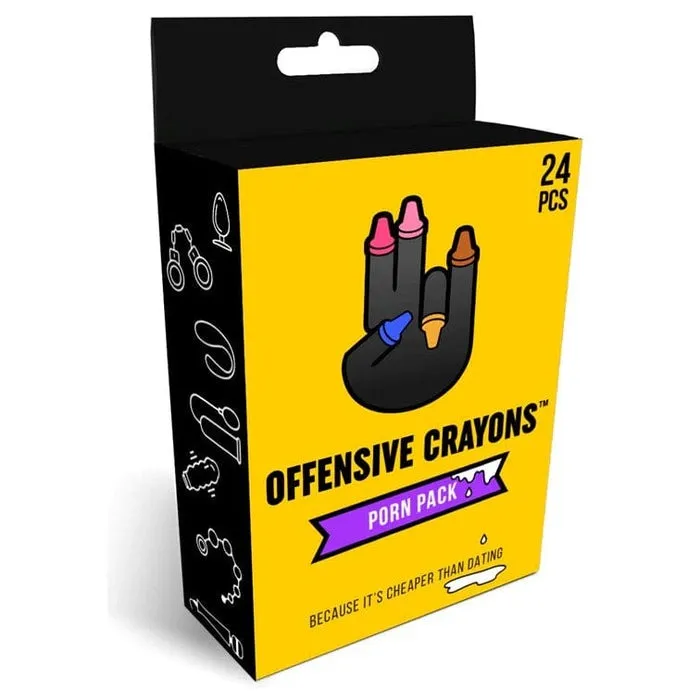 JUMBO PACK 🍆🖍️ - OFFENSIVE CRAYONS