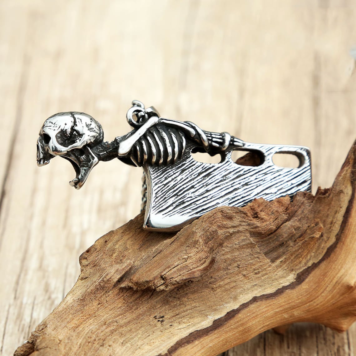 Skull Bottle Opener Necklace