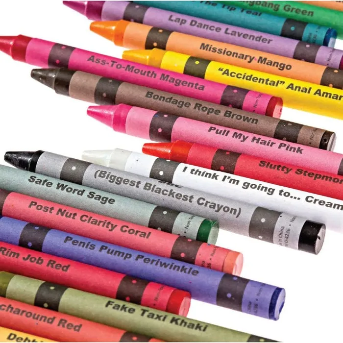 JUMBO PACK 🍆🖍️ - OFFENSIVE CRAYONS