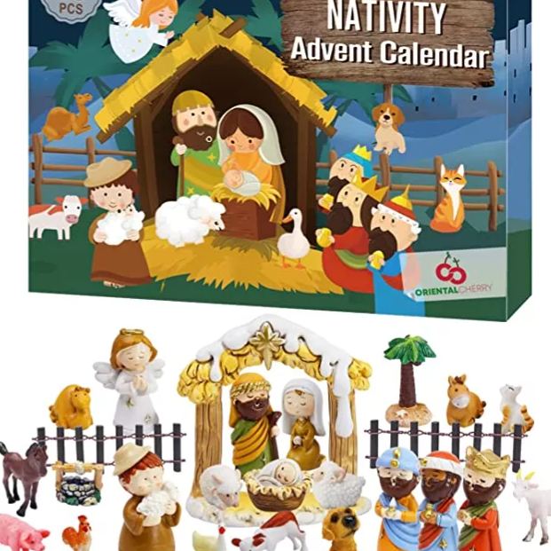 Christmas Pre-Sale-Nativity Scene Advent Calendar Set
