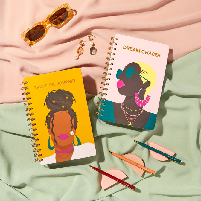 👩‍💼"Independent Woman" Hardcover Spiral Journal📔