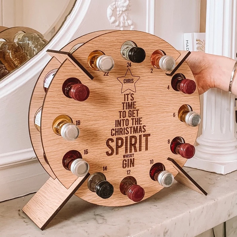 🎅Christmas Countdown-Wooden Adult Advent Calendar