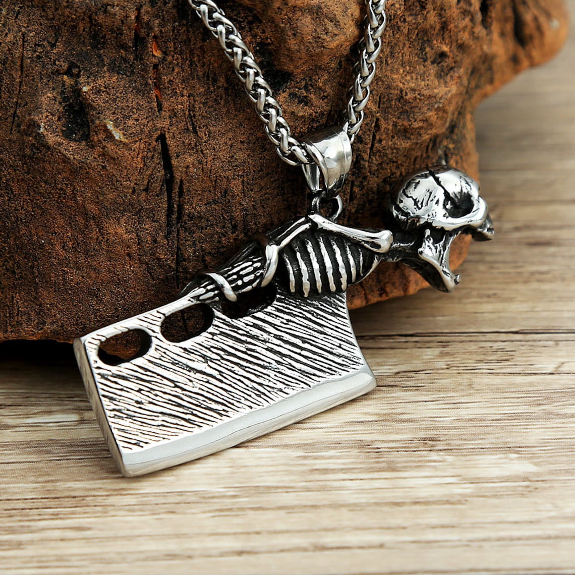 Skull Bottle Opener Necklace