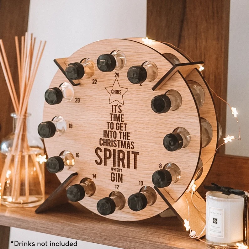 🎅Christmas Countdown-Wooden Adult Advent Calendar