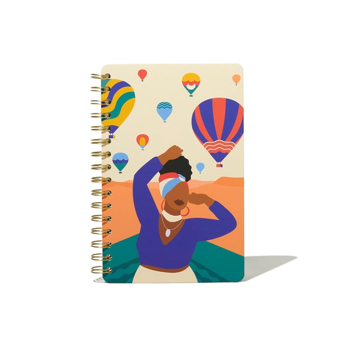 👩‍💼"Independent Woman" Hardcover Spiral Journal📔