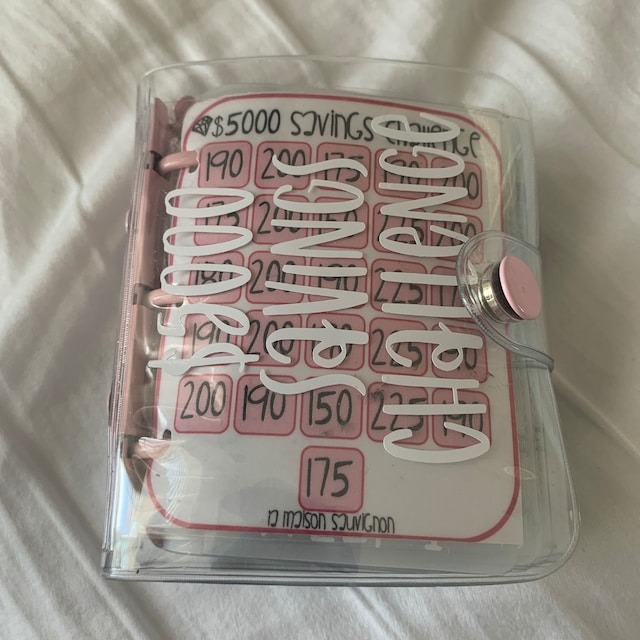 💰$1000 Savings Challenge Mini Binder📘