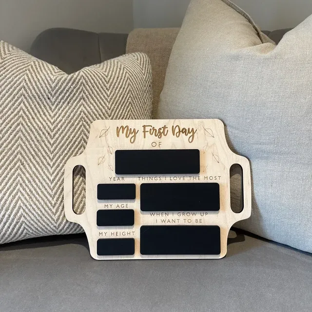 🎁First Day Of School Sign