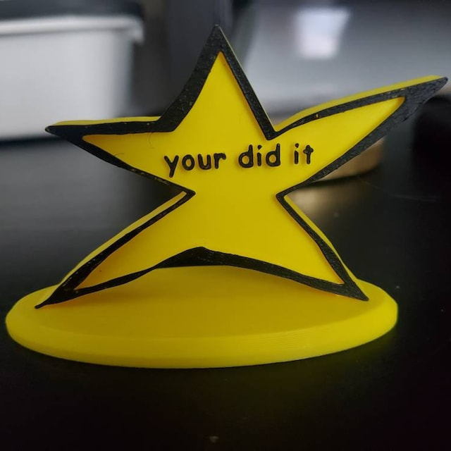 😃Your Did It Trophy🏆