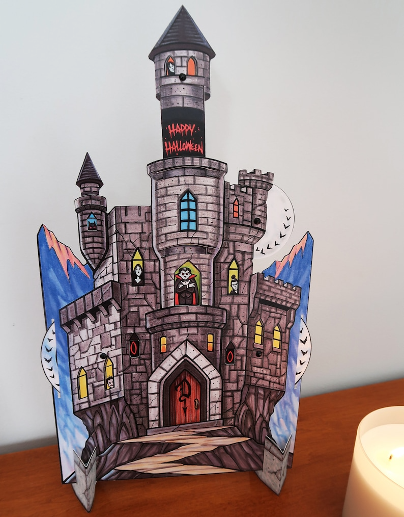 🦇 Halloween Countdown Advent Calendar - Dracula's Castle 🏰