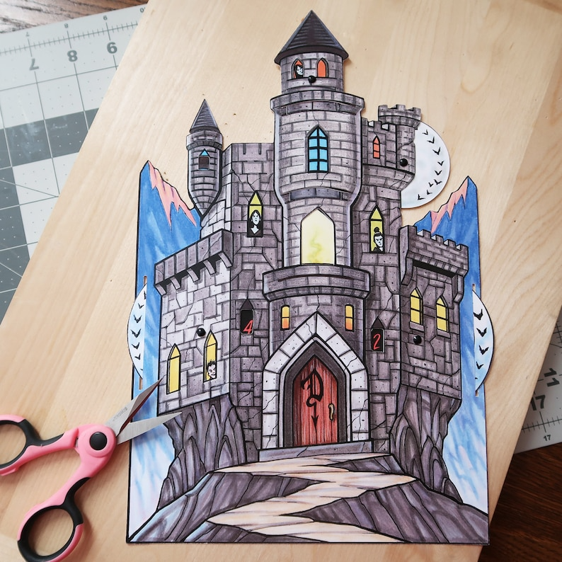 🦇 Halloween Countdown Advent Calendar - Dracula's Castle 🏰