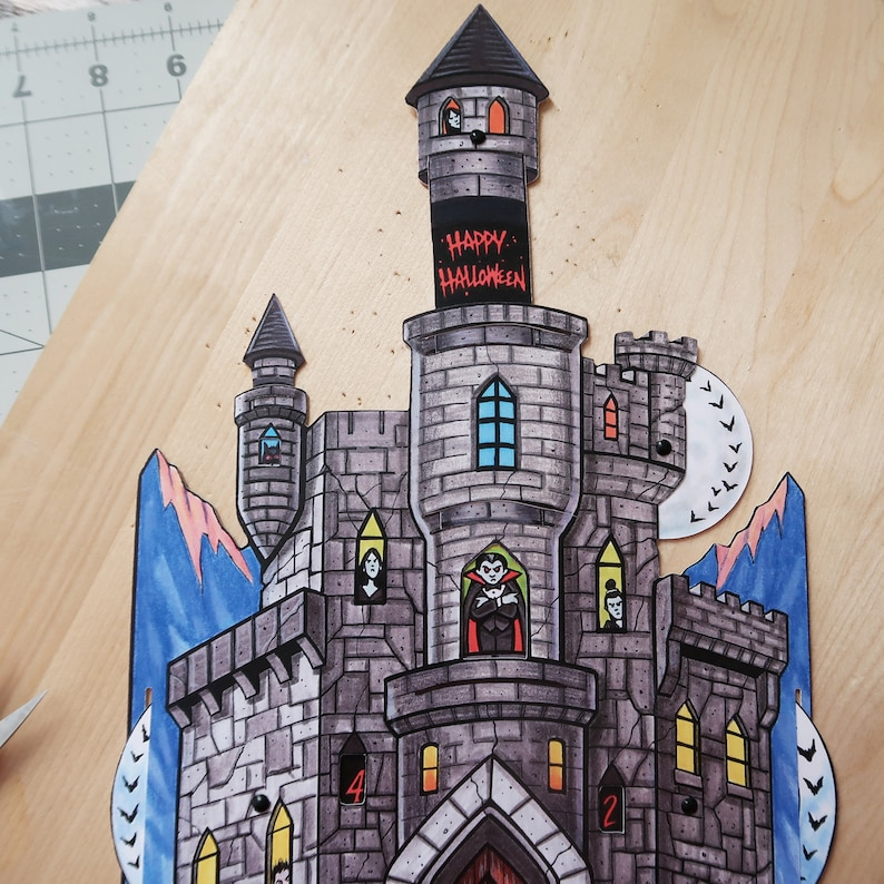🦇 Halloween Countdown Advent Calendar - Dracula's Castle 🏰