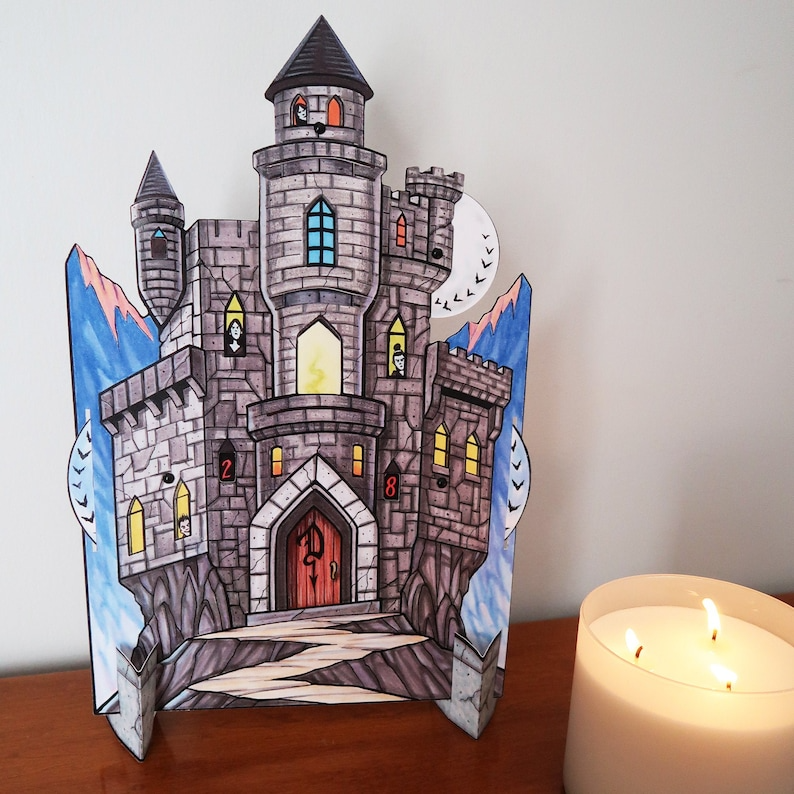 🦇 Halloween Countdown Advent Calendar - Dracula's Castle 🏰