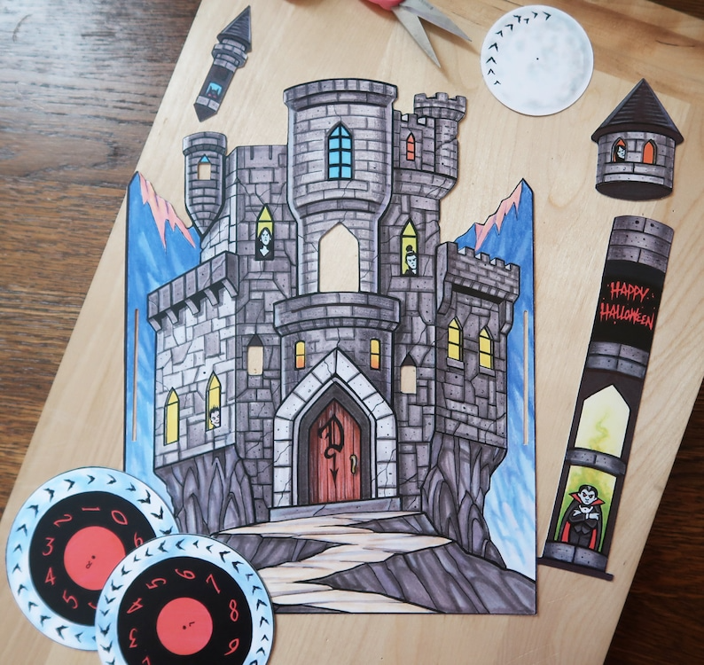 🦇 Halloween Countdown Advent Calendar - Dracula's Castle 🏰