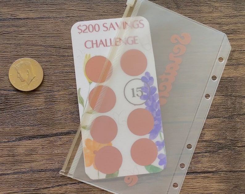 ✨Scratch-Off Savings Challenge💰（5Pcs）