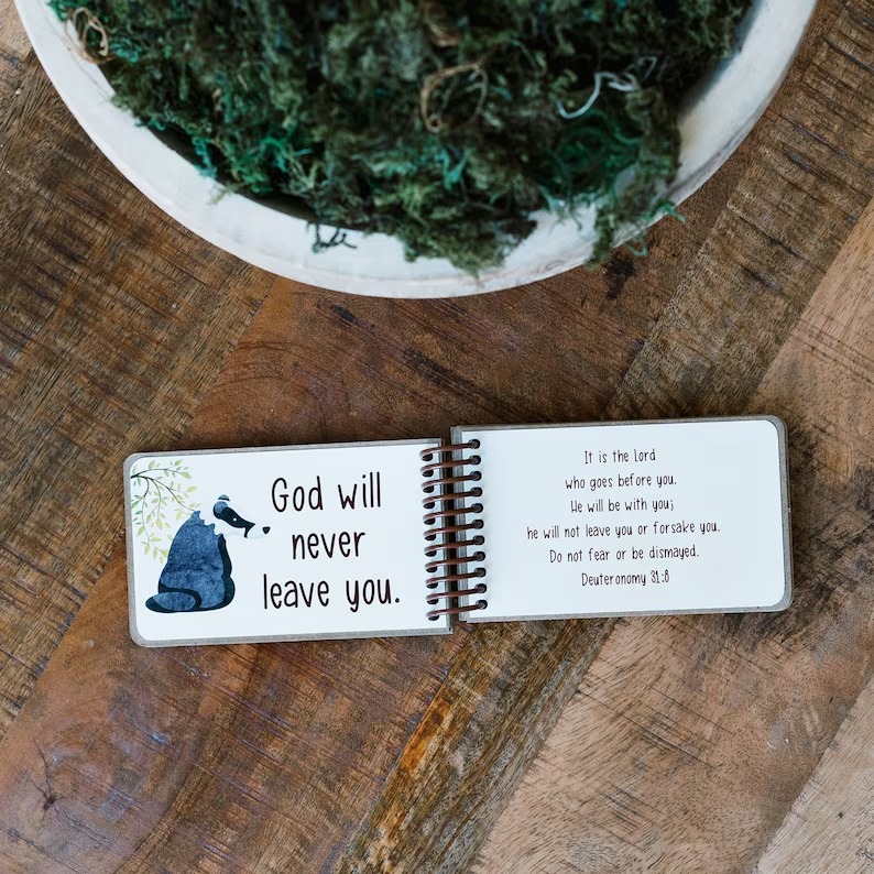 ✝Gods Promises Book for Toddlers - 🎁Christian Baptism Gift
