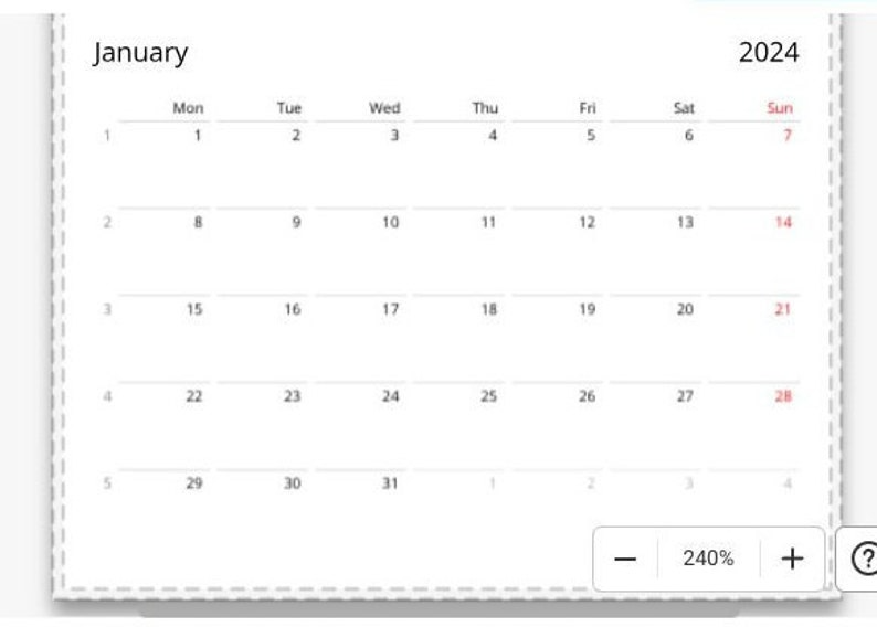 Adorable 2024 Doggie Calendar 🐶🗓️