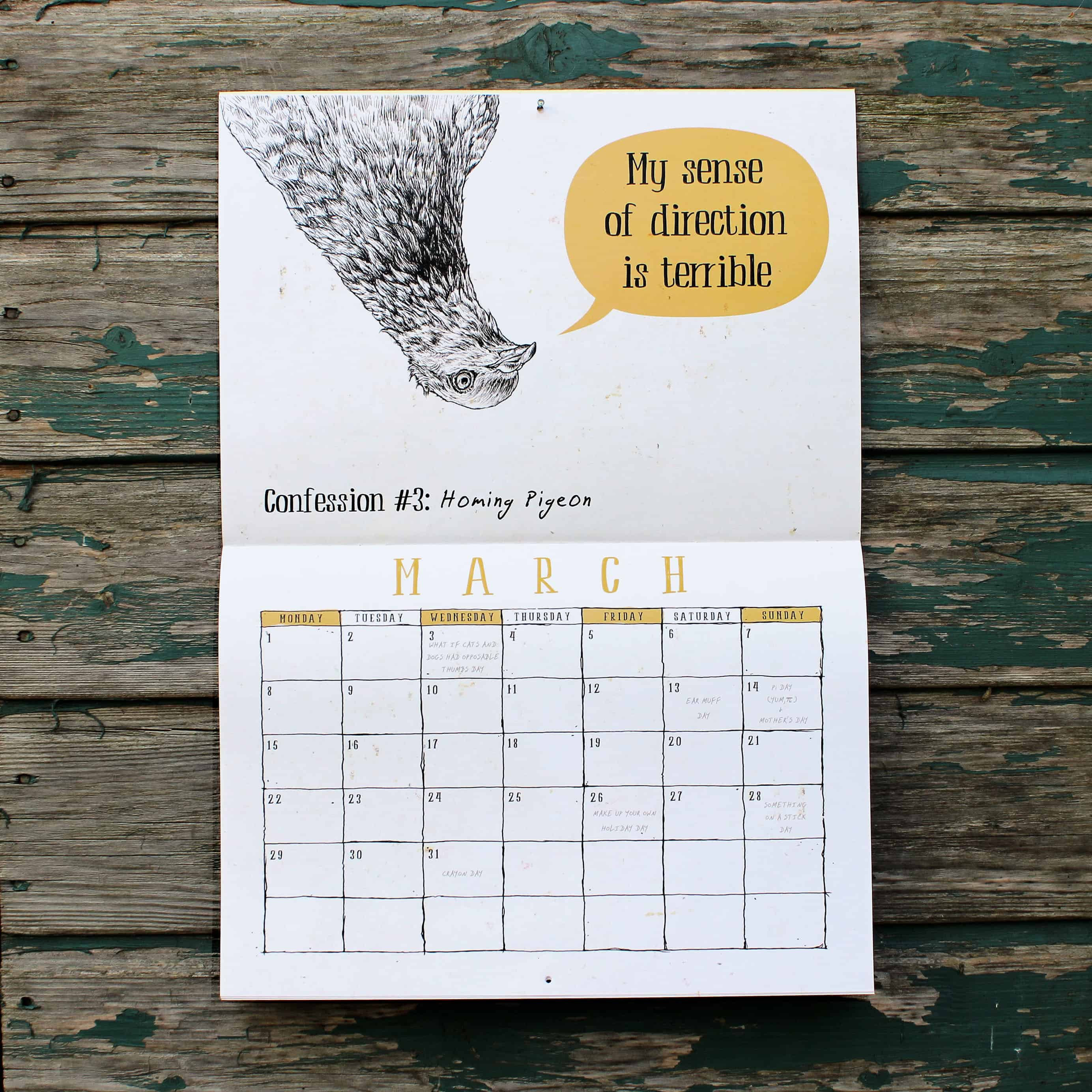 Creature Confessions Calendar 2024