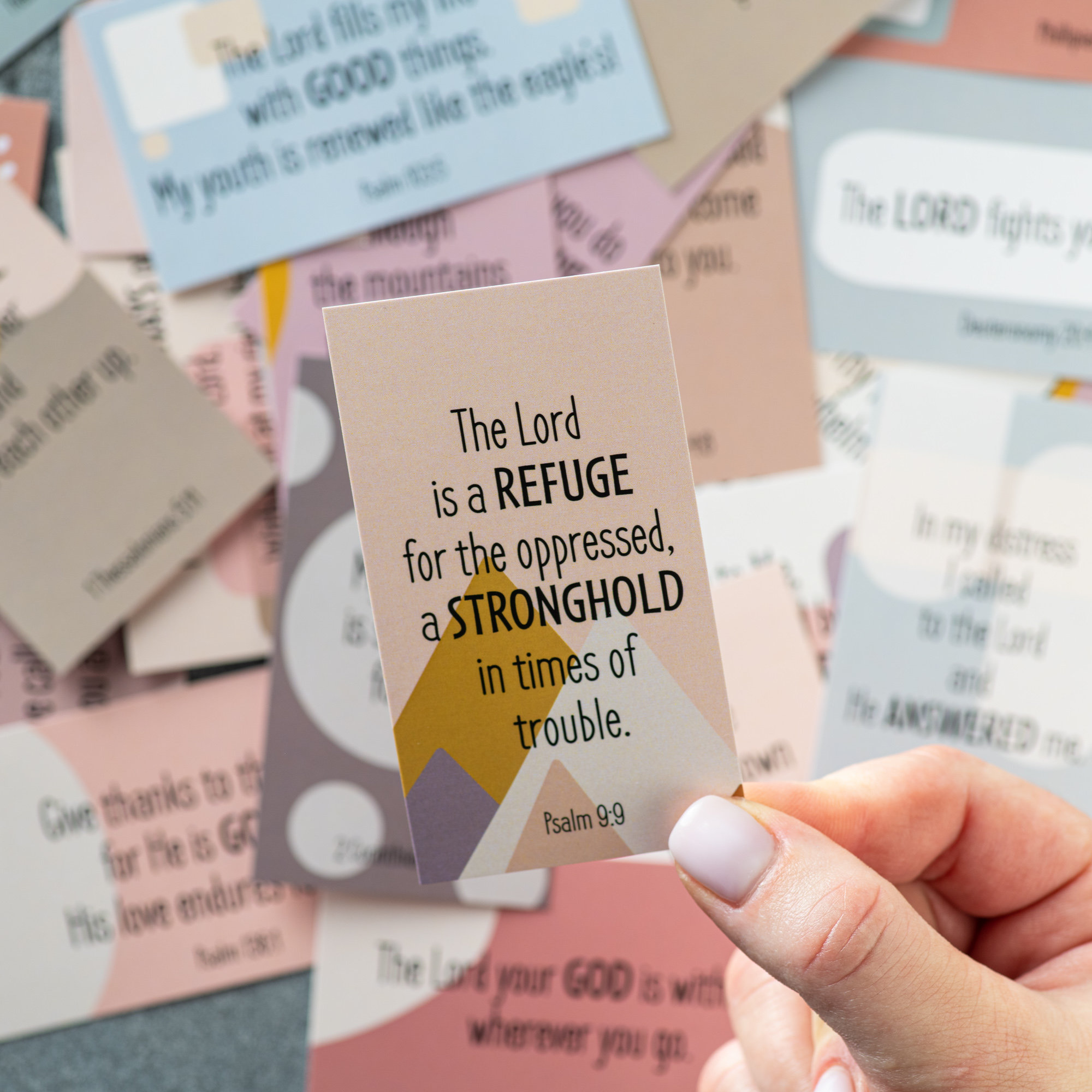 60 Unique Uplifting Bible Verse Cards