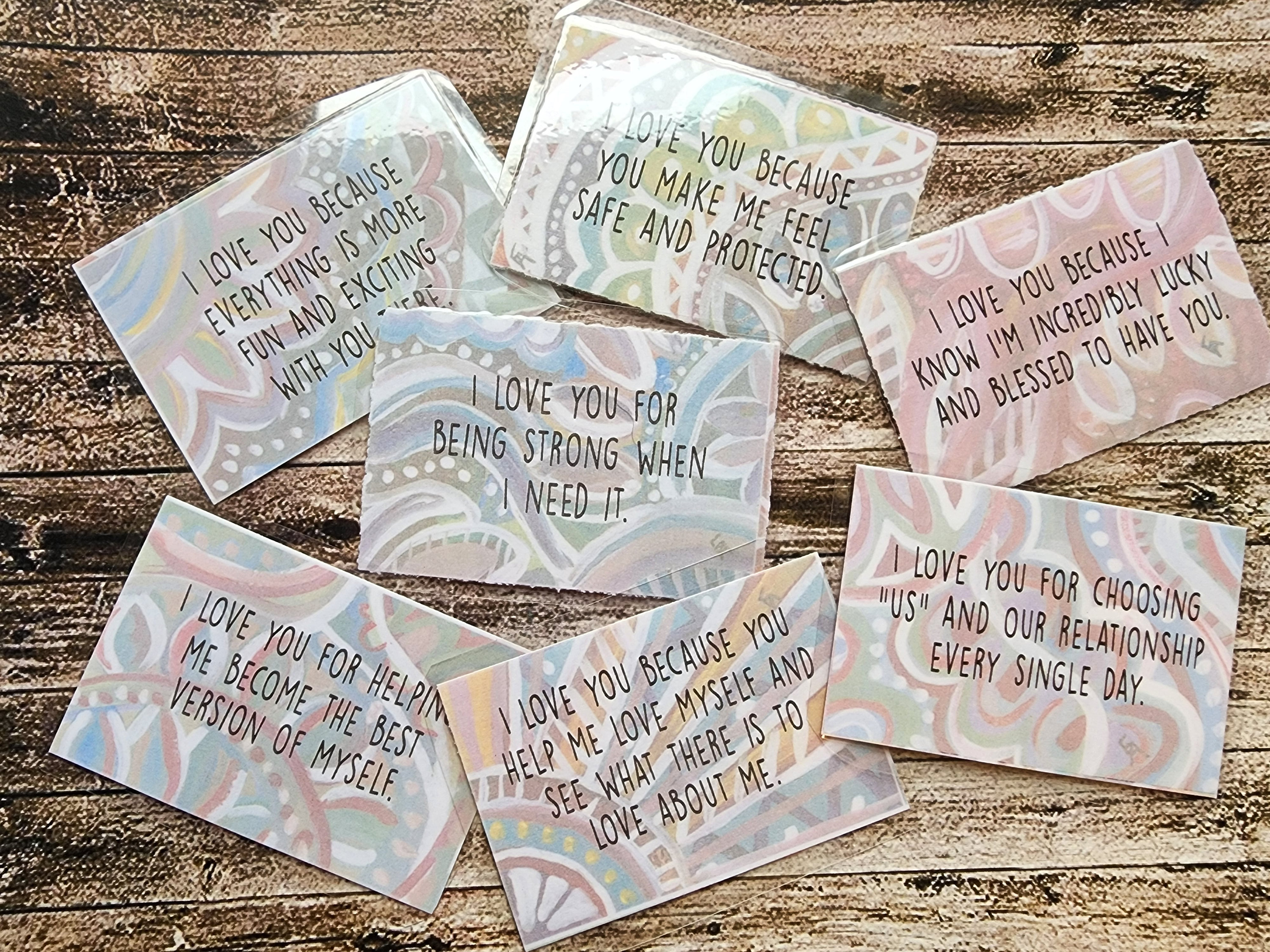 ❤️I Love You Because Box- Reasons Why I Love You