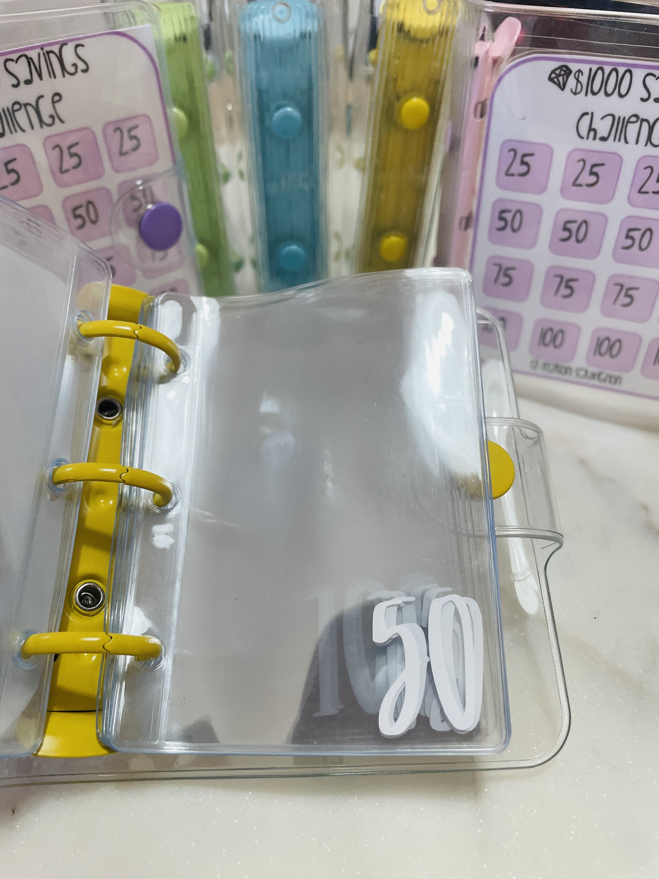 💰$1000 Savings Challenge Mini Binder📘