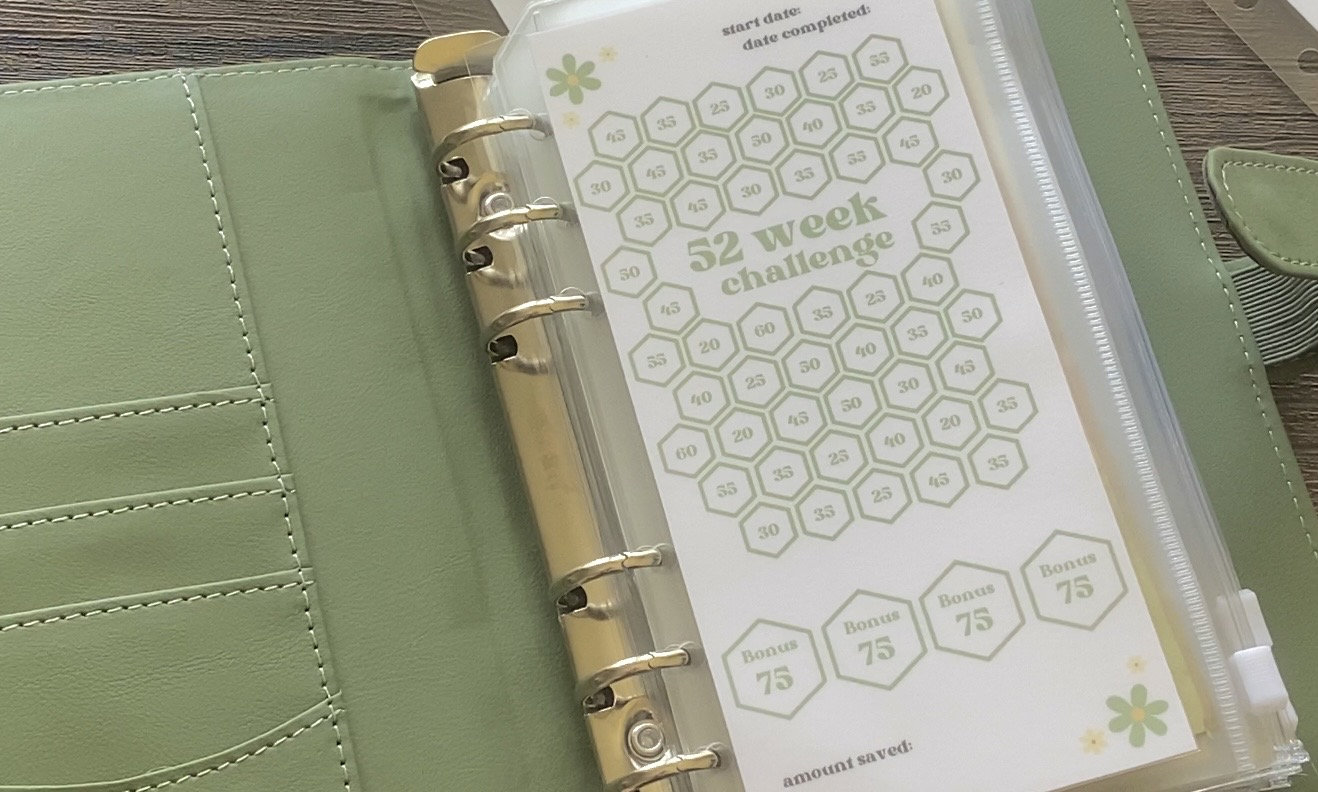 52-Week Challenge Budget Planner 📊💰