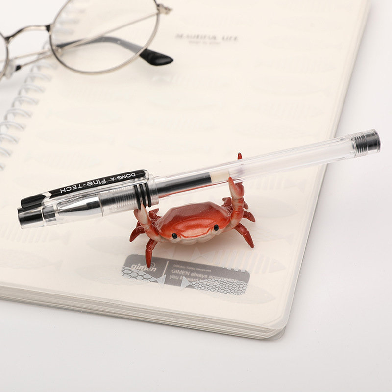 Stationery Crustaceans - Weight Lifting Small Crab Pen & Glasses Holder