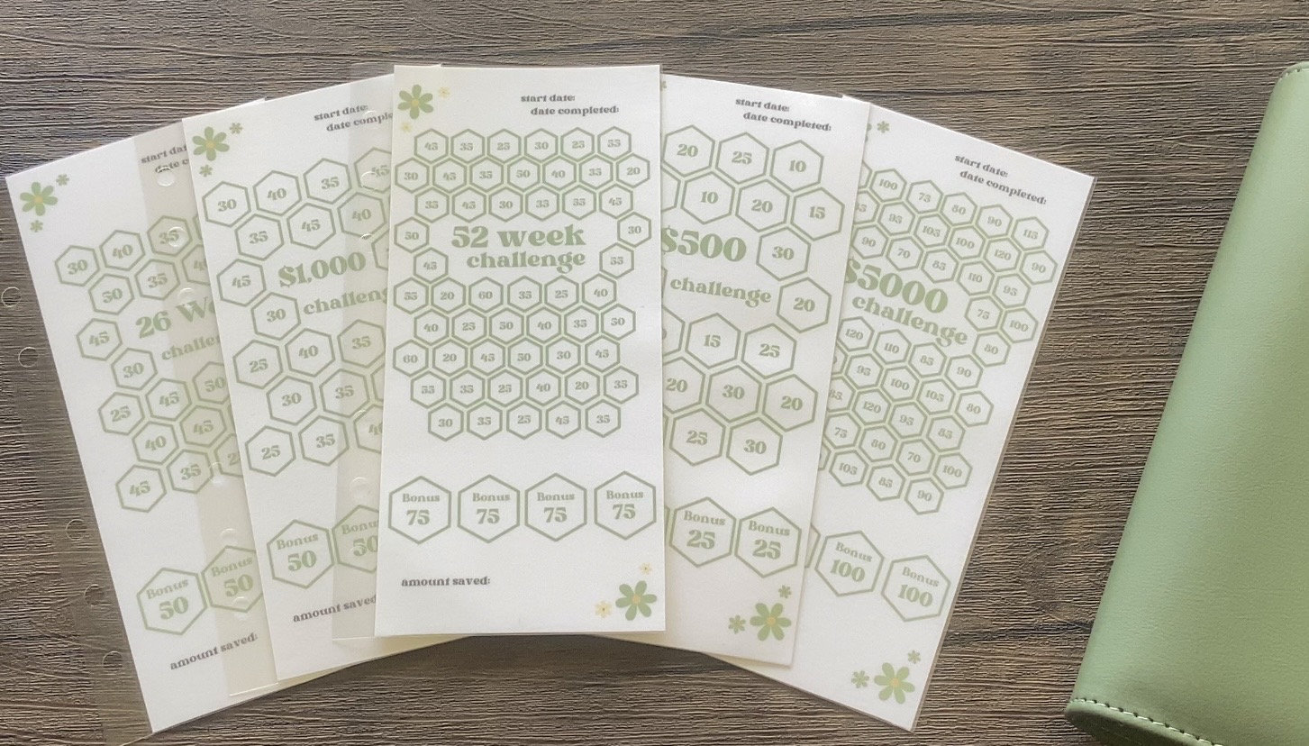 52-Week Challenge Budget Planner 📊💰