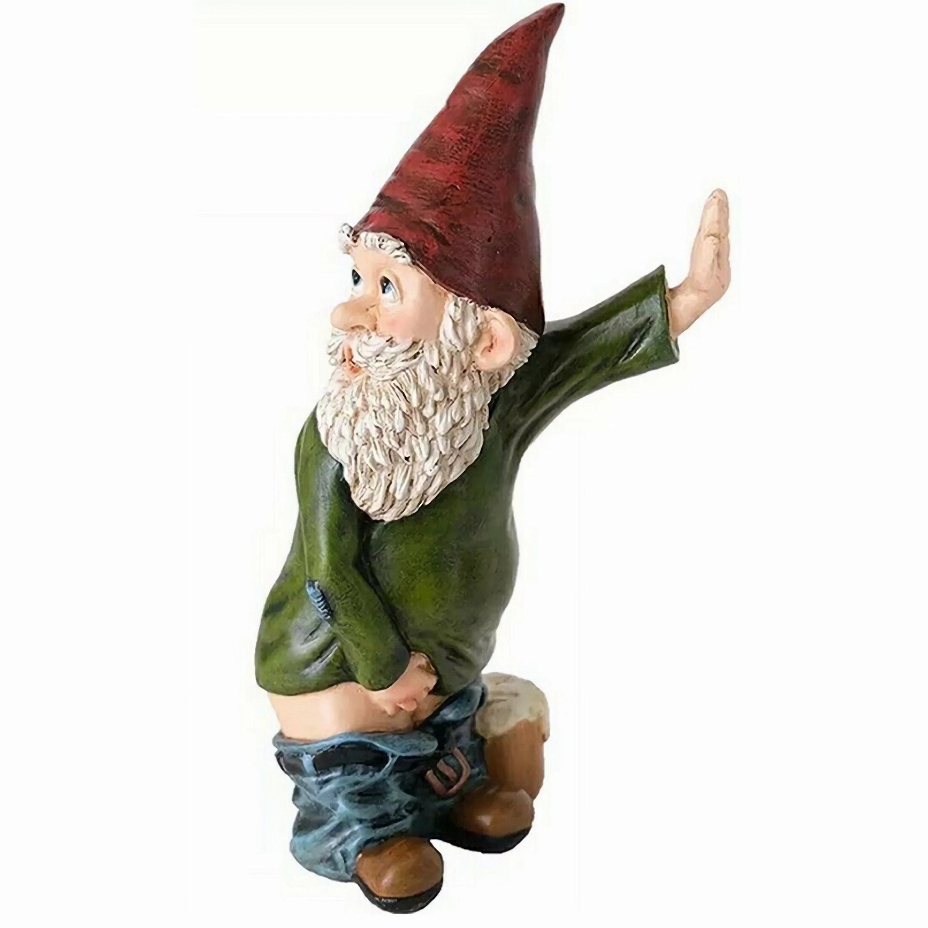 😂Funny Dwarf Garden Statue