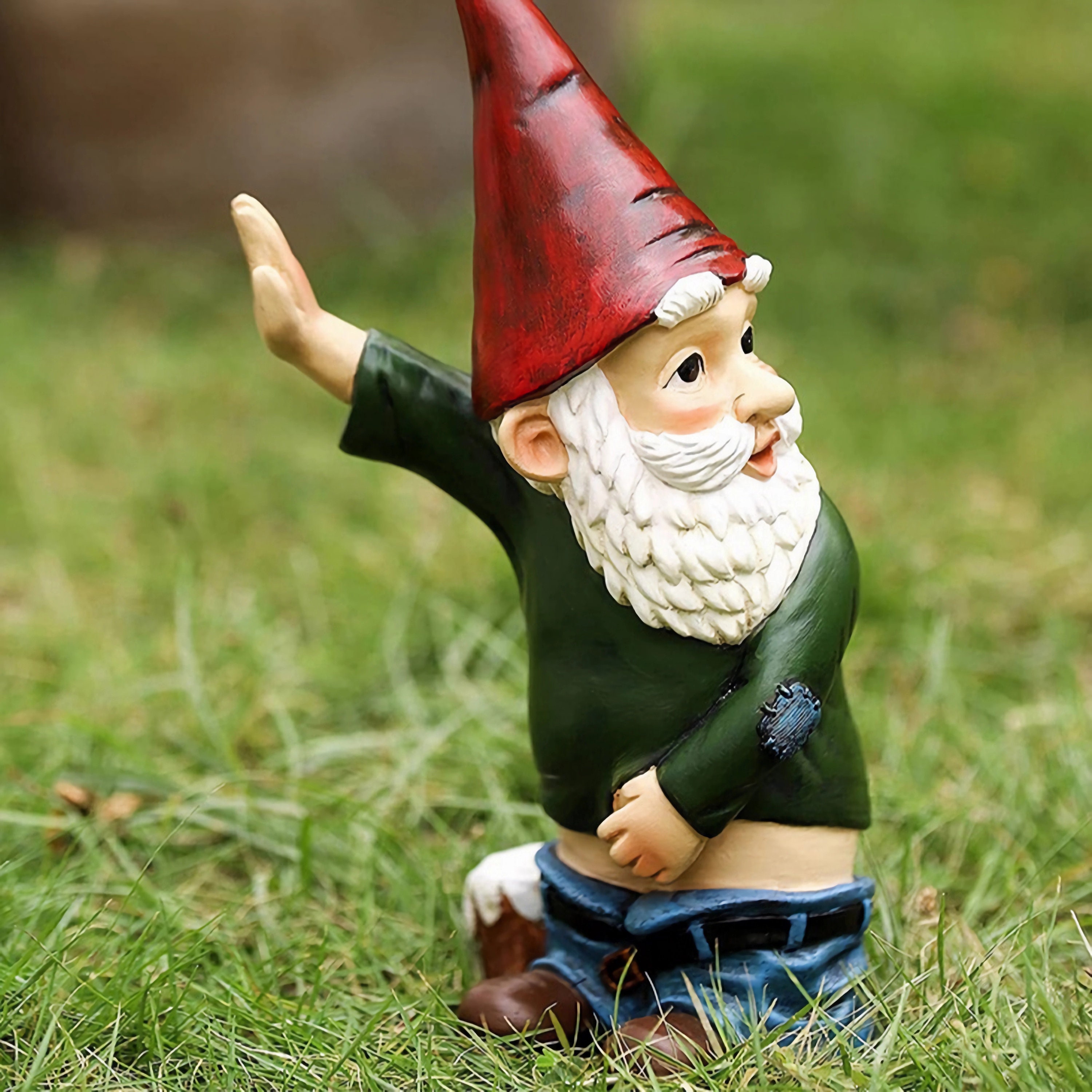 😂Funny Dwarf Garden Statue