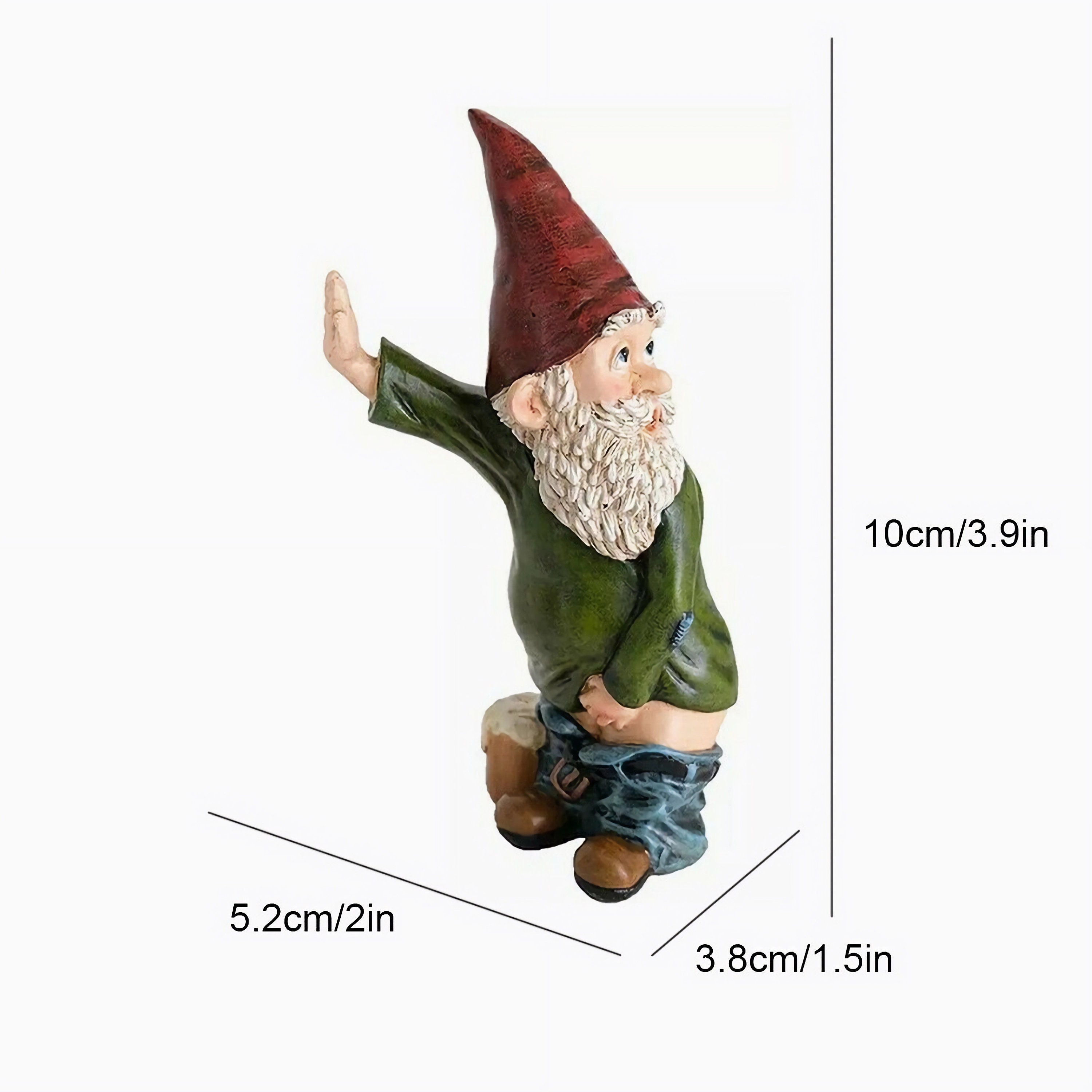 😂Funny Dwarf Garden Statue