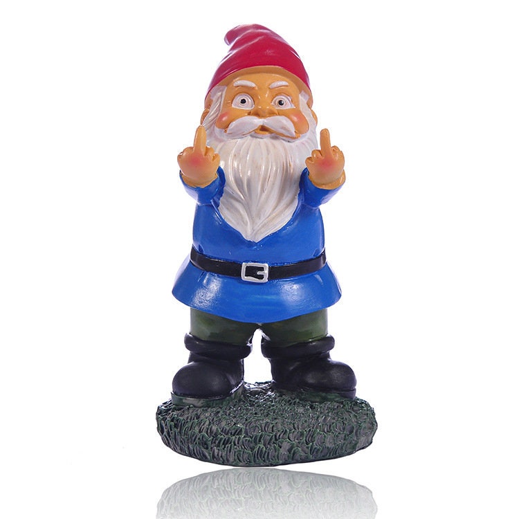 😂Funny Dwarf Garden Statue