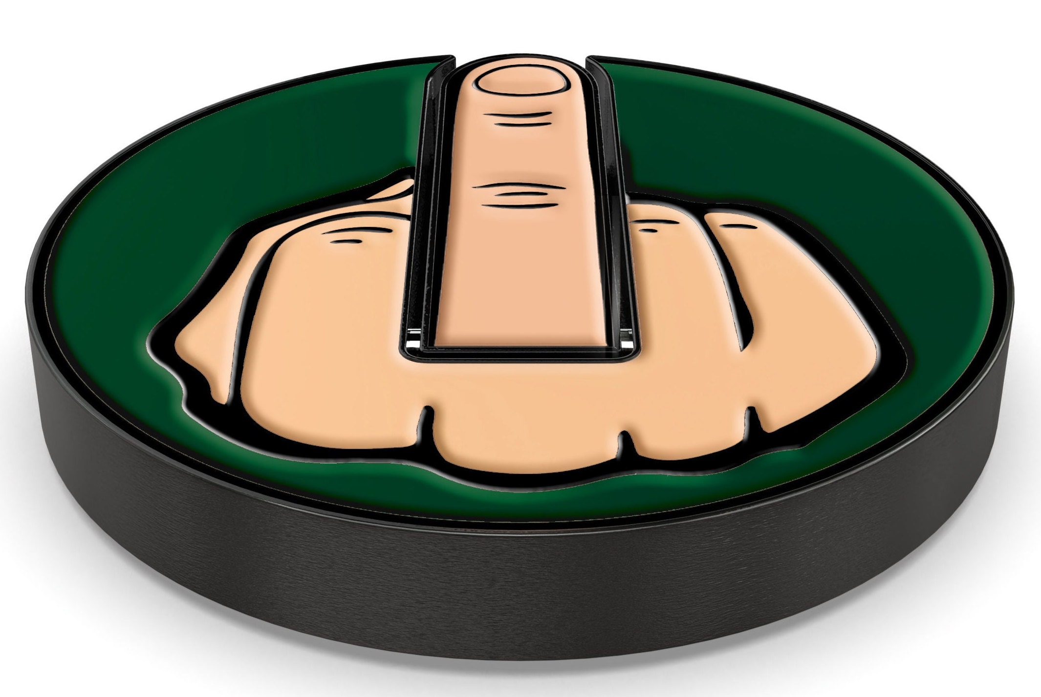 Funny Working Middle Finger Golf Ball Marker Gift