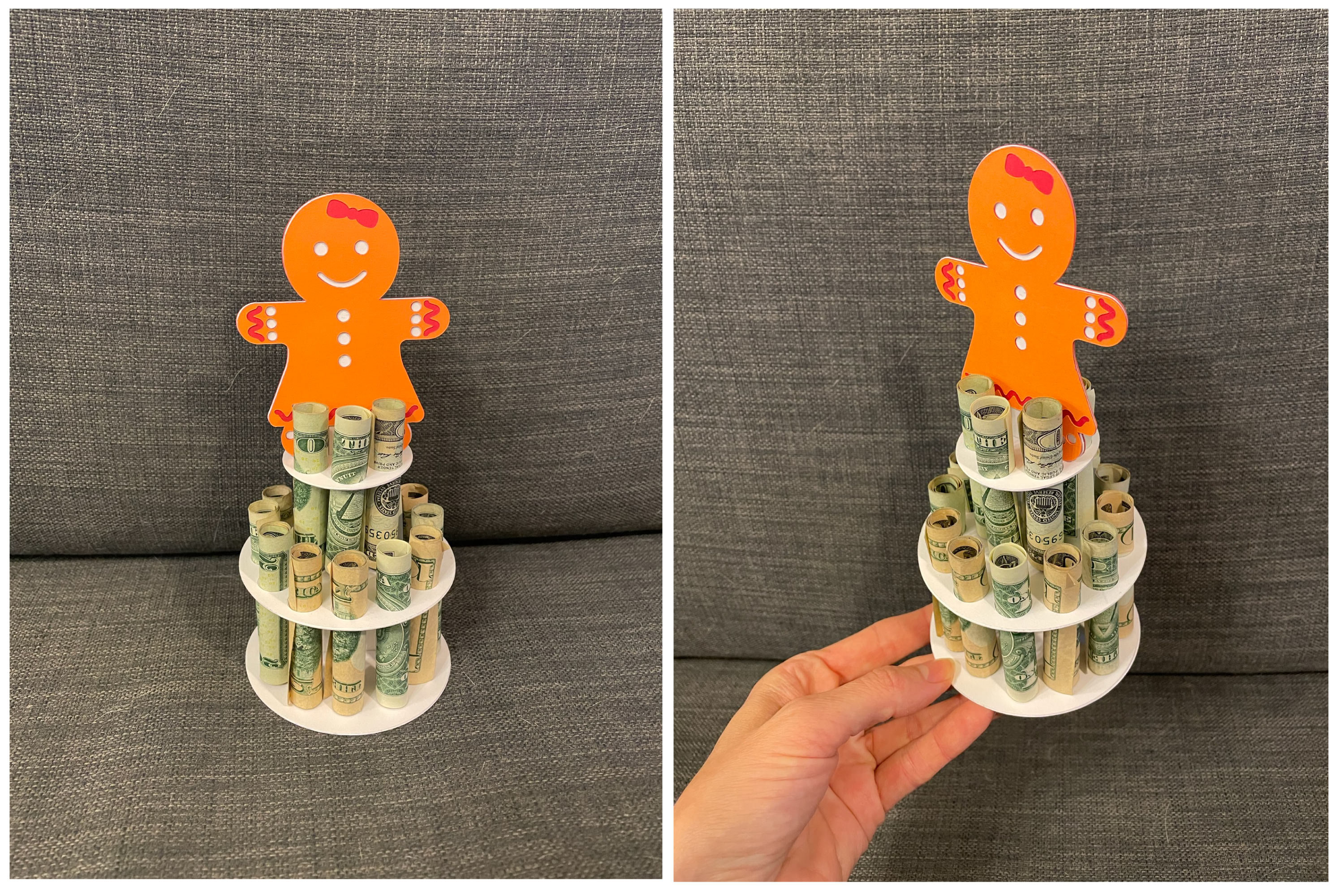 Merry Christmas Money Cash Holder