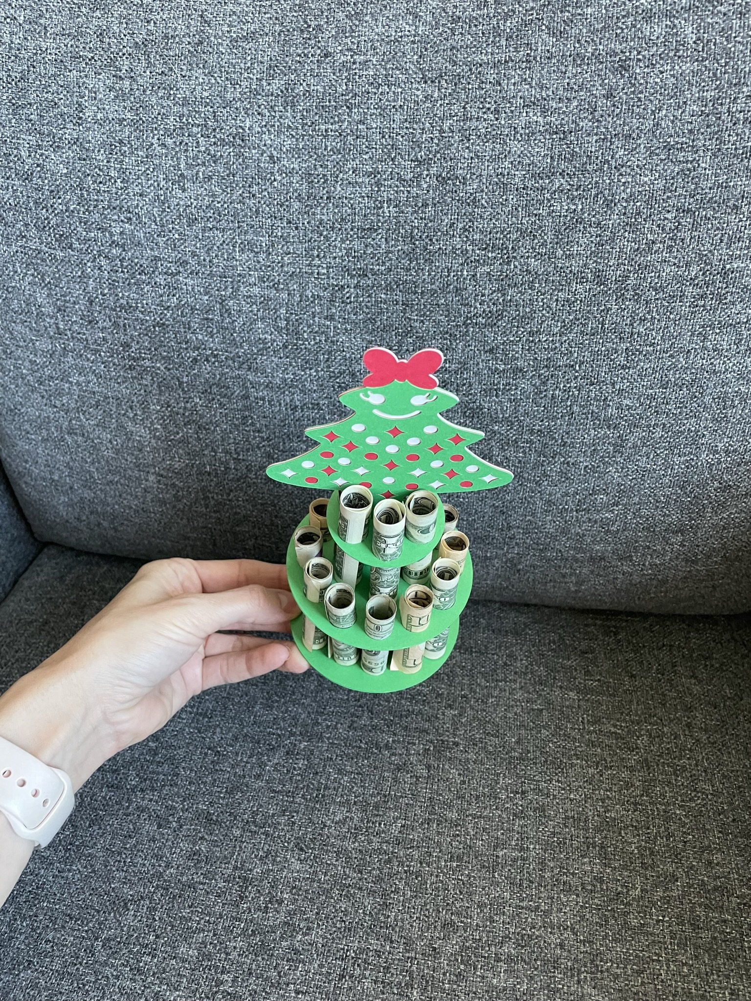 Merry Christmas Money Cash Holder