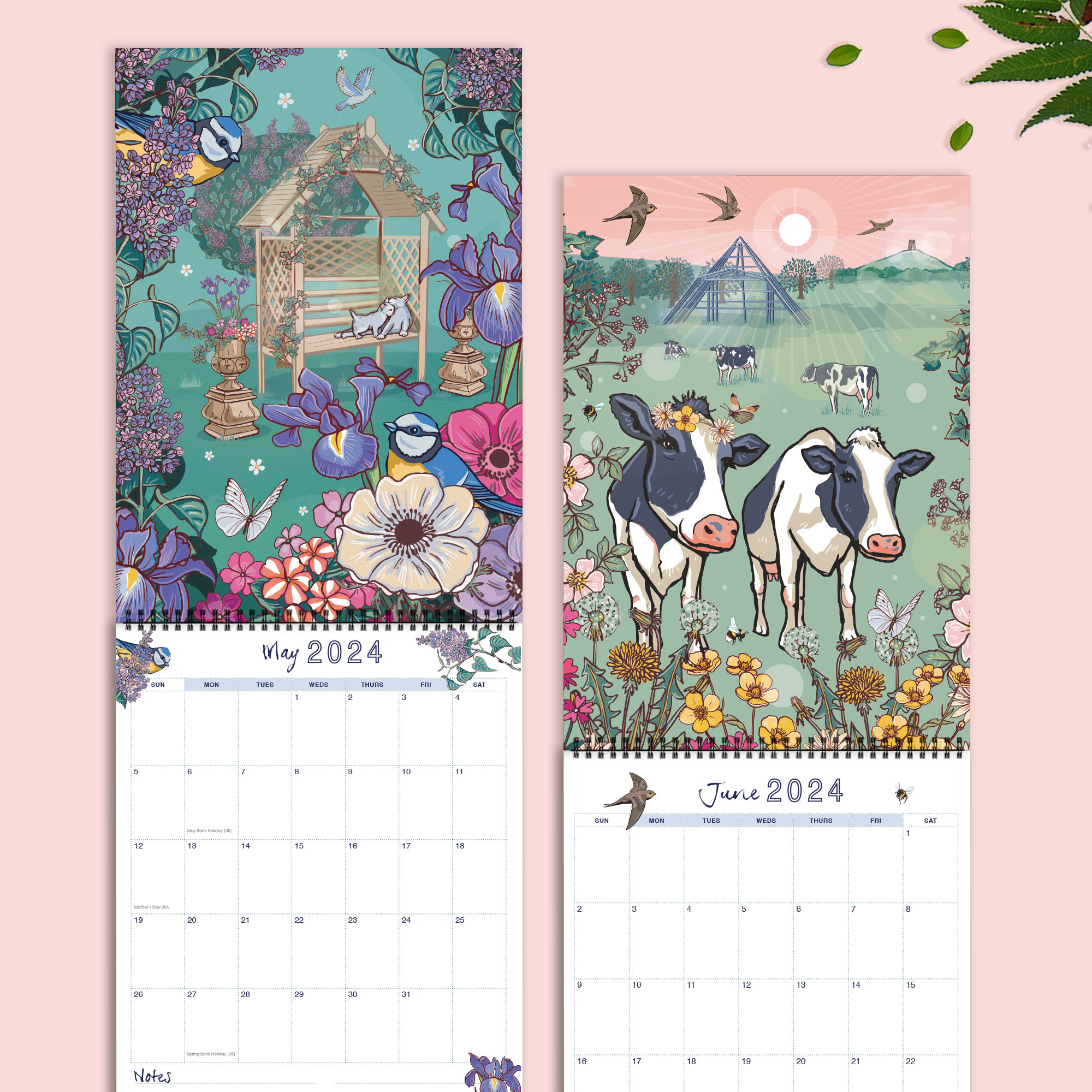 2024 Wall Calendar of Nature and Wildlife Art
