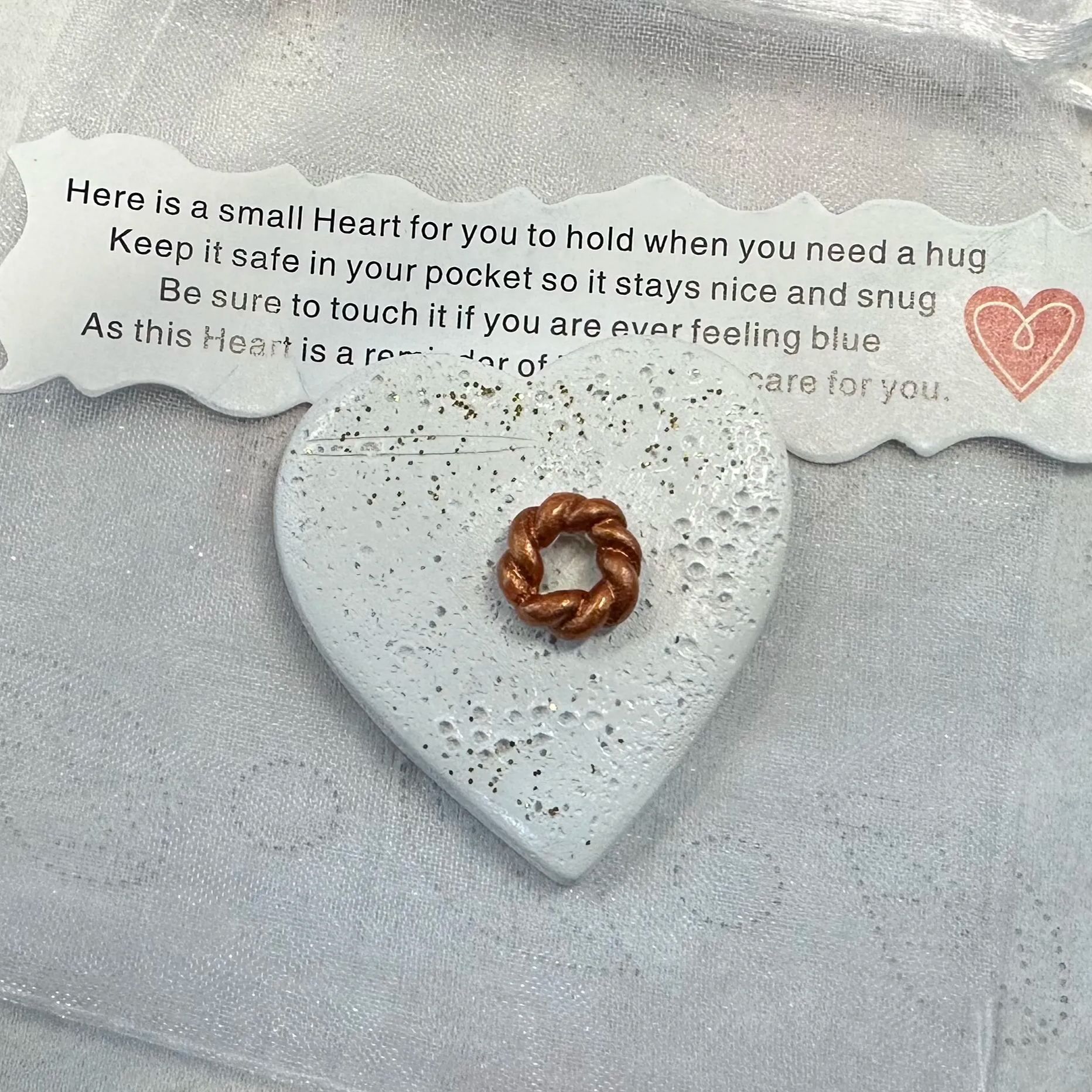 💕 Healing Pocket Heart for Prayer 