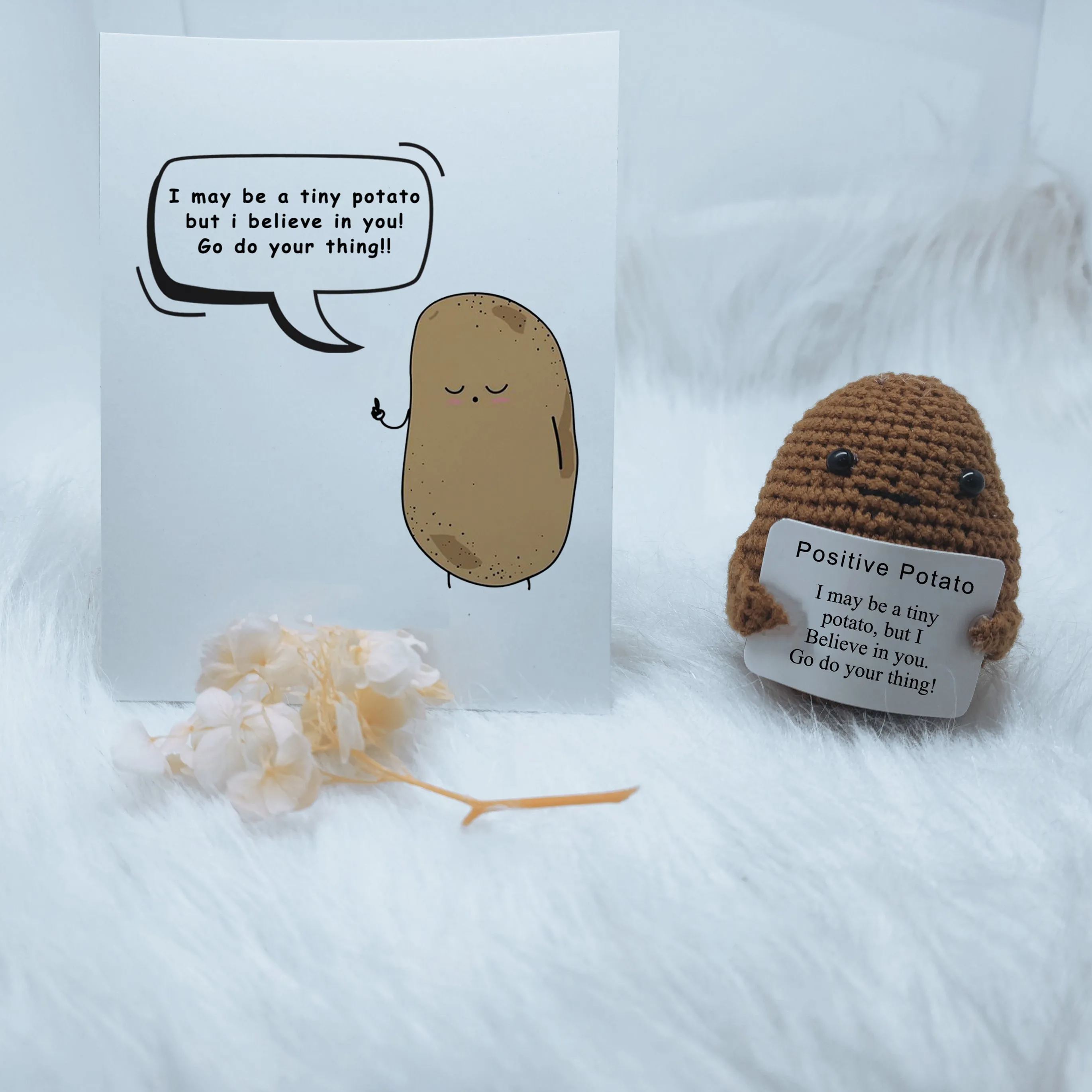 Hand-Knitted Potatoes