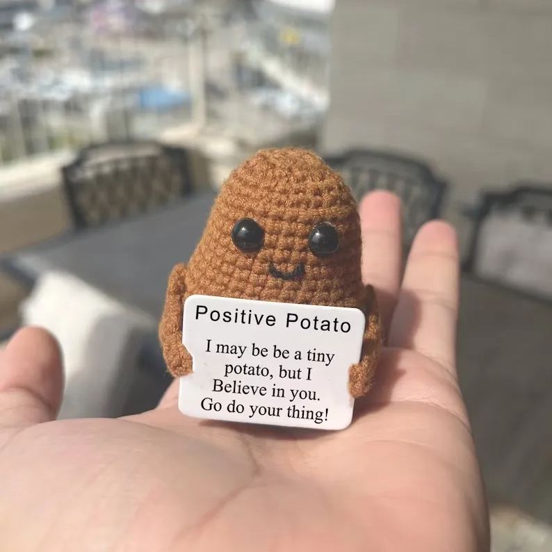 Hand-Knitted Potatoes