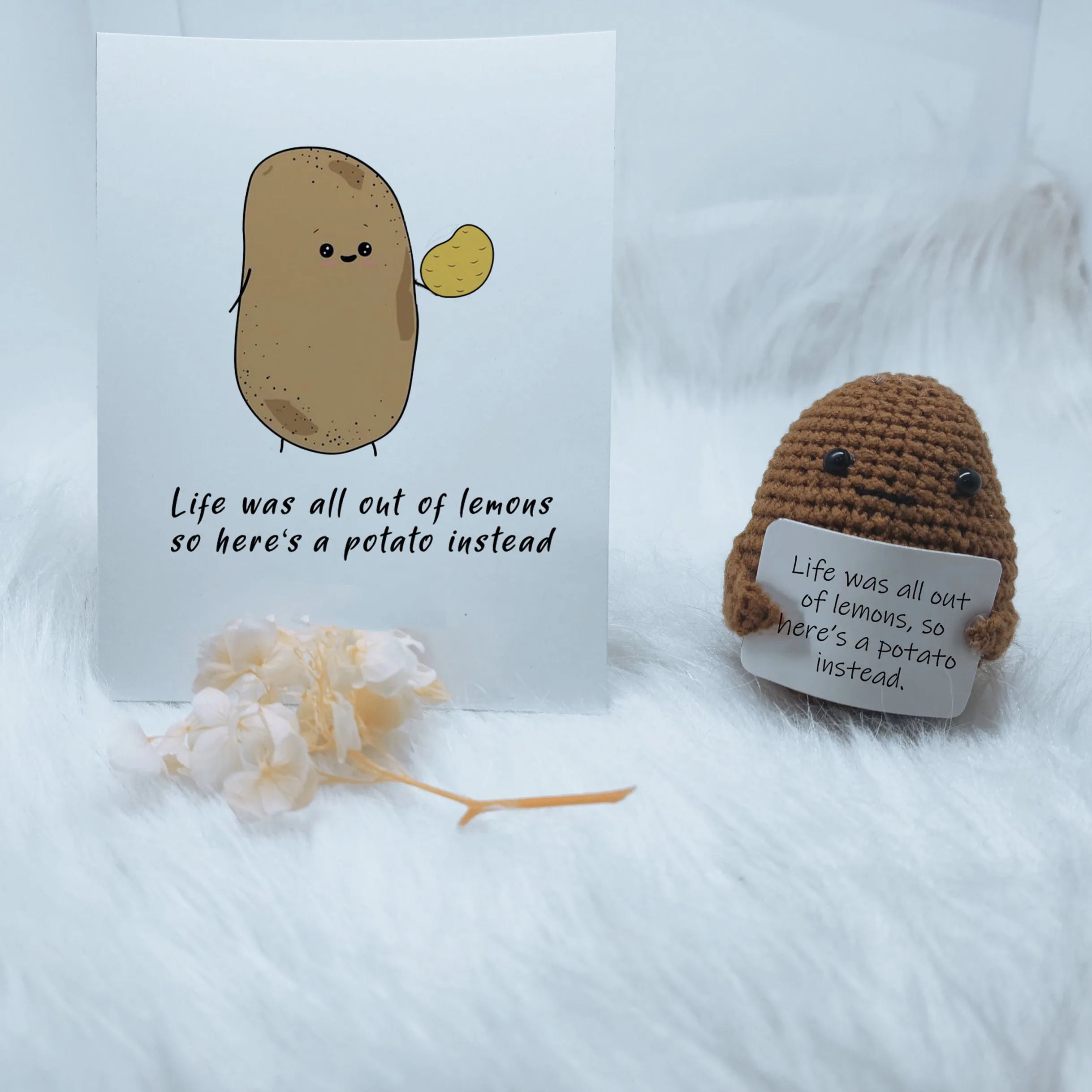 Hand-Knitted Potatoes