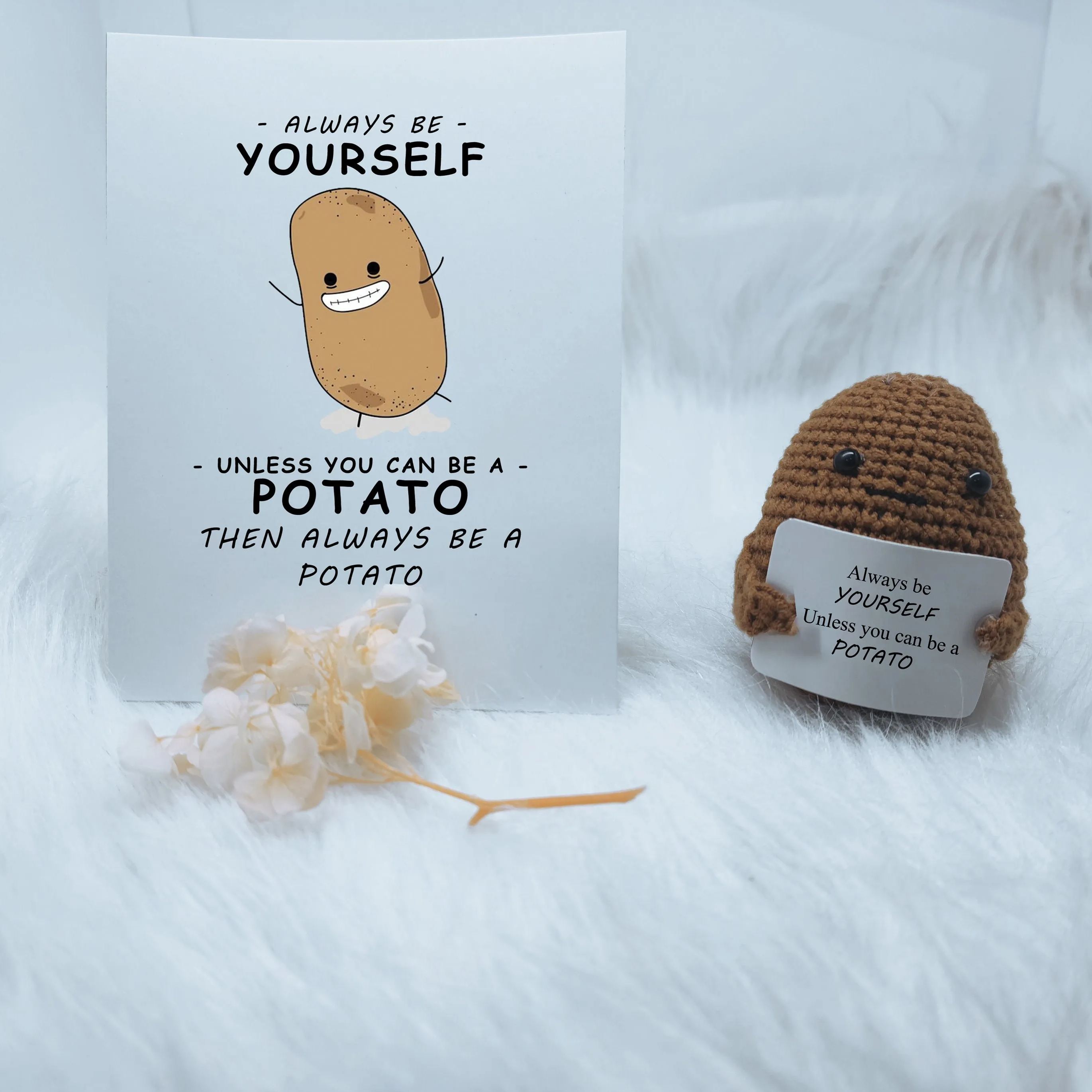 Hand-Knitted Potatoes