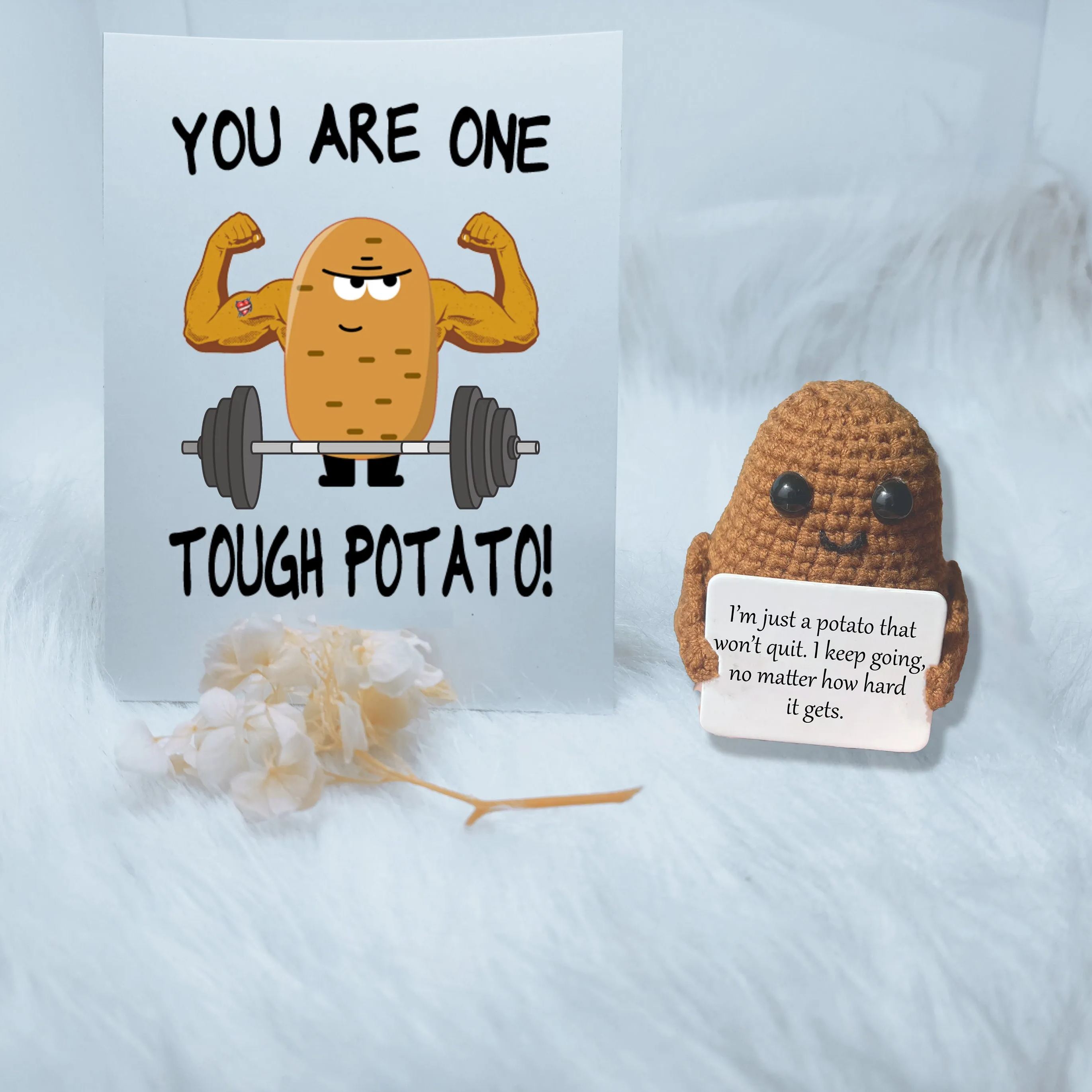 Hand-Knitted Potatoes